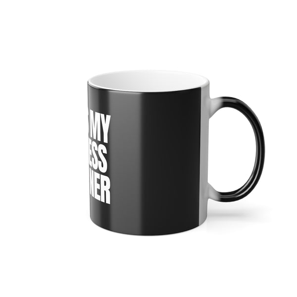 GOD IS MY BUSINESS PARTNER Mug, 11oz